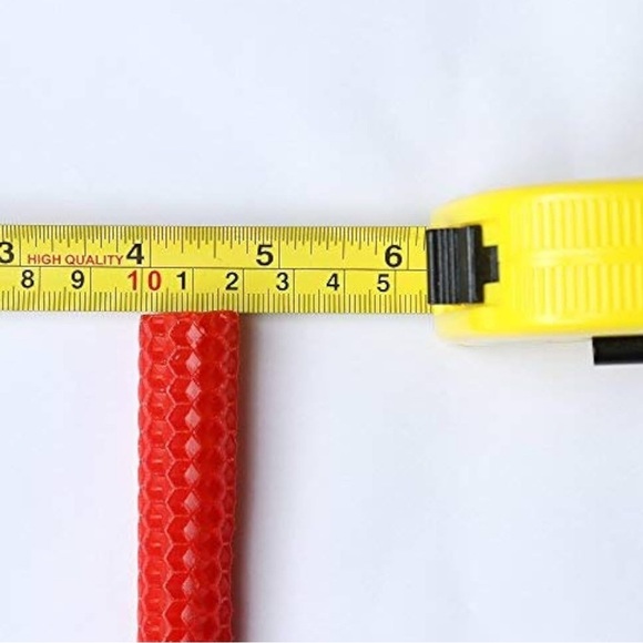 Galanta & Co Lot 6 Beeswax Honeycomb Dripless 10” Taper Smokeless Candles NIB - Picture 8 of 9